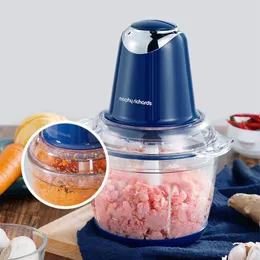 Morphy Richards Chopper 350W Hemköttkvarn 1.8L kapacitet Högkvalitativ Glass Köttskär Portabel hemköksapparat