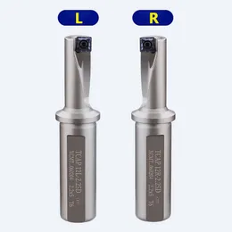 TCAP U Drill 2.25d 3.25d Single Insert Drill XCMT QCMT إدراج الحفر وبار أدوات متكامل مملون مثقاب صغير عنف الثقب