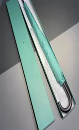 Moda Parasol Parasol Blue parasol dorośli Klasyczna marka automatyczna słoneczna i deszczowa promień parasolowy 55CM6469967