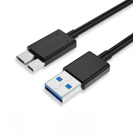 Sabit Disk Kablosu USB3.0 Yüksek Hızlı Mobil Sabit Disk Kablosu Micro-B Veri Kablosu Dijital Bilgisayar Kabloları