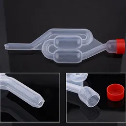 S-Shape Airlocks Food Grade Fermenter Seal Valve Home Brew Bubble Air Lock Valve One-way Carboys Stopper Wine Making Bar Tool