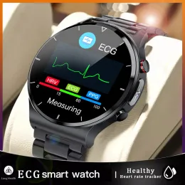 Uhren 2022 EKG+PPG Smart Watch Männer Herzfrequenz Blutdruck Watch Health Fitness Tracker IP68 wasserdichte Luxus -Smartwatch für Xiaomi