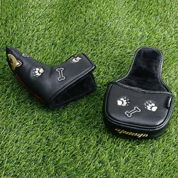 Golf Putter Headcover Golf Kulübü Başlıca Blade Style Putter Manyetik Blade Putter Magnet-Men Kadın Kapakları