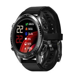 IOS Android TWS Earbuts Smartwatch 2 in 1 Smart Watch con auricolare Bluetooth auricolare a pressione del sangue Frequenza cardiaca Touch impermeabile S1037517
