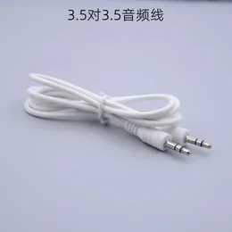 2024 1M Jack Aux Cable من 3.5 مم إلى 3.5 ملم من الذكور إلى الذكور Kabel Gold Plug Car Cord لـ iPhone Samsung Xiaomi لكابل الصوت 3.5 ملم