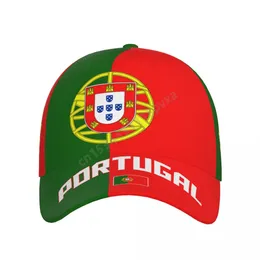 Unisex portugal flagga cool portugisisk vuxen baseball cap patriotisk hatt för baseball fotboll fans män kvinnor