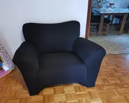 Coperchio di divano a colori solidi a 1 sedile 90140 cm Coperchio di divano sedile per sedile di divario Funtura di Loveet All Warp Ascivoca