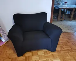 1 koltuk düz renkli kanepe kapak 90140cm streç koltuk kanepe kapak kanepe kapağı loveeat funiture tüm çözgü havlu slipcovers1090838