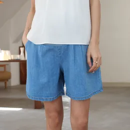 M-2xl Plus-Größe schwangere Frauen Jeans Shorts High Taille Sommer lässige losen Hosen für Schwangerschaftskleidung Mutter