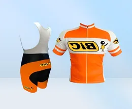BIC Team Bike Cycling Kort ärm Jersey Bib Shorts Set 2021 Summer Quick Dry Mens Mtb Bicycle Uniform Racing Kits Outdoor S8836543