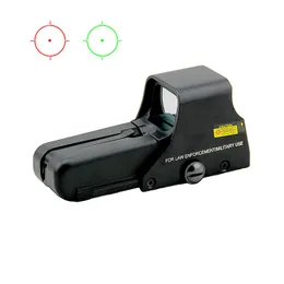 Taktisch 552 Rotgrünpunkt Sehung Multi -Coated Scope Holographic Reflex Sehenswürdigkeiten Jagdgewehre Rets- und Helligkeit Helligkeit Verstellbarer Anpassung 20mm Schiene