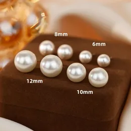 S925 Febbre d'argento Orecchini di perle Sago in stile WOMENS LUGO LIGHTURIO 2023 Nuovo design piccolo e popolare