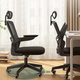 Modern Back Support Office Chair Wheels Ergonomic Handle Soft Swivel Chair Mobile Comfortable Sillas De Playa Office Furniture