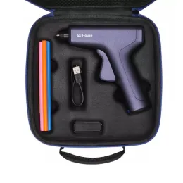 Silah Zai Hause Cordless sıcak tutkal tabanca Hızlı ısıtma tutkal tabanca kiti ev için premium yapıştırıcı çubuğu ile sıcak silikon tabanca