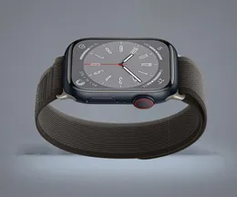 Apple Watch를위한 49mm 울트라 트레일 나일론 스트랩 8 7 6 5 4 3 2 1 iwatch 밴드 루프 캠핑 스트랩을위한 스마트 워치 밴드 45mm 44mm 8015635