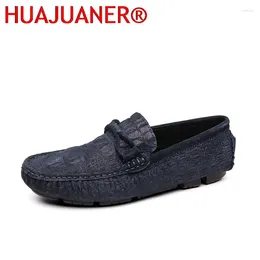 Casual Shoes Fashion Loafers Light Breathable Slip On Flats Men Leisure Walk Comfortable Footwear Bureau Office