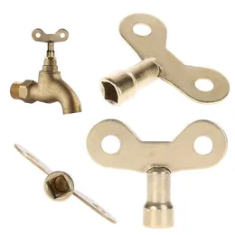 3pcs/Set Old Style Faucet Schlüsselkühlerschlüsselleitungen Blutungen Key Taste Tap Outdoor-Diebstahl-Luftventillagenleitungswerkzeug