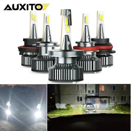 AUXITO 2X H7 LED -strålkastare CanBus H4 H11 9005 9006 H13 9007 9012 LED -huvudlampa för VW Golf 6 Jetta Beetle Passat Tiguan Touareg