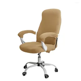Pokrywa krzesła obrotowe okładka tylna jest łatwa do zainstalowania elastycznych wysokiej jakości trwałych tkanin