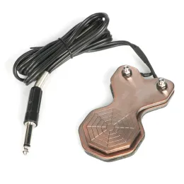 サプライ送料無料新しい2017 Iron Tattoo Foot Pedal Foot Pedal Foot Switch Switch for Tattoo Power Supply Accesories