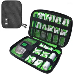 Speicherbeutel Bag USB Data Cable Organizer für Hörphone Draht Stiftleistung Banken Travel Kit Beutel Elektronikzubehör