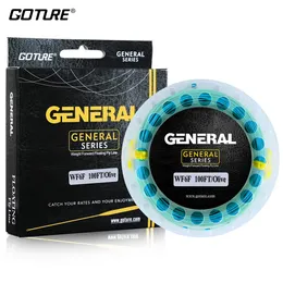 GETURE GENERAL FLINE LINEA 30M100FT WF 345678F Peso in avanti pesca galleggiante con loop saldati 7 colori opzionale 240407