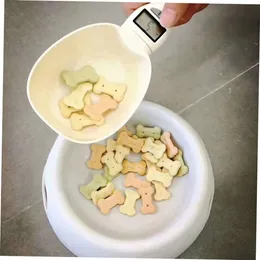 Pet Food Measuring Scoop Digital Display Kitchen Portable Electronic Pet Food Scale Pets Accessories Measure Cup