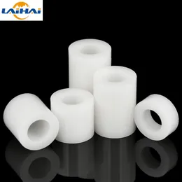20/ 50pcs M3 M4 M5 M6 M8 White/ Black ABS Non-Threaded Spacer Round Hollow Standoff Washer PCB Board Spacer length 2 to 25mm
