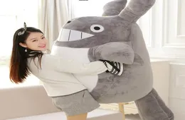 Kawaii Soft Jumbo Totoro Plush Giant Anime Totoro Doll Toys Cartoon Pillow For Children Friend Prezent Dy505957354771