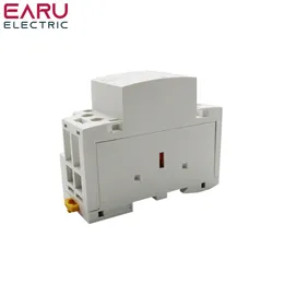 2P 32A-63A DC24V AC220V 50/60HZ DIN RAIL RAILHOLD AC AC SWITCHOR CONTROLLER 2NO 2NC 1NO