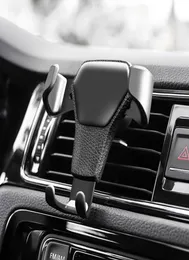 حامل سيارة Gravity للهاتف في Car Air Vent Mount No Magnetic Mobile Holder Cell Sتقدة للهواتف الذكية 4409141