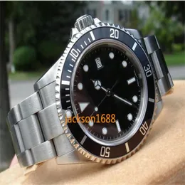BP Factory Topselling Moda Wristwatches Vintage 40mm 16600 Seadweller Dial de aço inoxidável Black 2813 Movimento Automático Mens 4525097