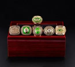 6pcsset Whole Rugby ship Ring 2019 Wisconsin Football Ring Rugby Rings High Quality Souvenir Jewelry Fan Gift US SIZE9409073