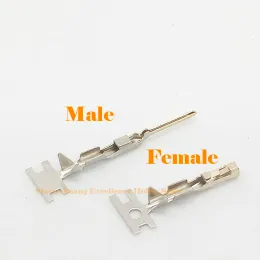 50/100pcs Toy Drone Male Female Gold Plated Terminal Connector for JR Futaba Clip Anti-loosen Servo Plug Charger Battery Cable