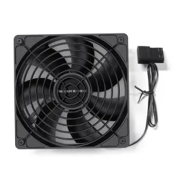 Resfriamento de 120 mm Fã da caixa do PC do computador 4 pino 3000rpm de velocidade de velocidade ajustável Chassis de controle de resfriamento Fan PWM Coletor de dissipador de calor