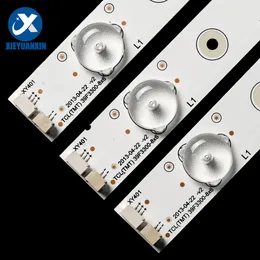 8pcs/set 382mm 6V светодиодный телевизор для TCL 39INCH 39F3300 PH39F33D8G E312177 L39S85 MGS3910P L39F2370B