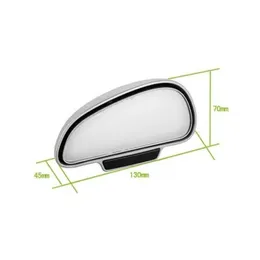 360度調整可能な凸ガラス補助ミラーカーリアビューミラー駐車アシスト用の死角デッドアングルスナップウェイ