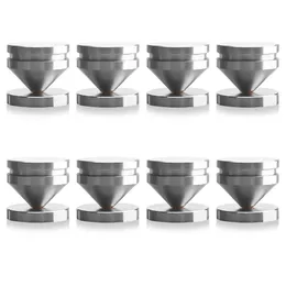 4/8Sets Hifi Speaker Stand Feet Foot Pad aluminium alloy metal Spikes Cone Floor Foot Nail M23*20