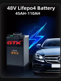 GTK BMS 16S 48V LIFEPO4 EBIKE Батарея 60AH 85AH 100AH 110AH для 5000 Вт CART CART Backup RV EV Инвертор Солнечная система