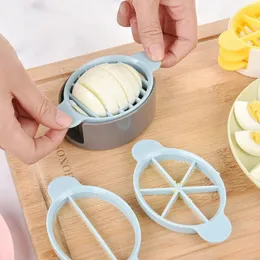 Hot Sale Cooking Tools 3in1 Cut Multifunctional Kitchen Egg Slicer Sectione Cutter Mold Flower Edges Gadgets Tools