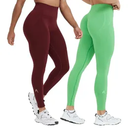 Lu Align Pant Lemon Sticked Oner Aktiv enkel Sömlös leggings Kvinnor Tränar Yoga Pants Gymkläder KRACK BURN LIFT Tights Sport