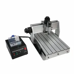 جهاز توجيه Mini CNC 3040 طحن وآلة الحفر لنقح الخشب المعدني 3 محور 4 محور 300 × 400 مم آلة عمل نقش