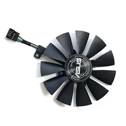 Orijinal Yepyeni 87mm 7pin FDC10U12S9-C FDC10H12S9-C GPU Soğutma Fanı ASUS STRIX GTX 1060 OC 1070 1080 GTX 1080TI RX 480