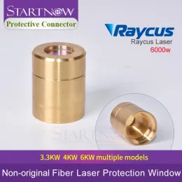 StartNow 6000W Çıkış Koruyucu Konektörü Lens RAYCUS 3300W 4000W QBH IPG Lazer Kaynağı için Koruyucu Kapak Fiber Optik Kristal