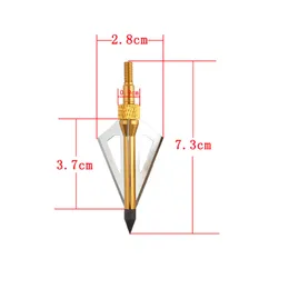 Arco -flecha 12pcs Blade Arrowhead com 1pc Broadhead Storage Box 100gr Target Point Point Dicas de caça aos acessórios de seta de tiro