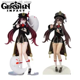 Action Toy Figures 19cm Genshin Impact Animerad karaktär Hu Tao Action Series PVC Model Doll Childrens Toy Gift