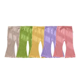 Pantaloni per bambini neonati nuovi bambini abiti autunnali neonati caramelle a campana pantaloni pantaloni ragazze legging