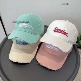 Capotte da baseball How Broken Calza Lettera di circonferenza Baseball Women in Spring Summer, casual e versatile, rivelando il viso piccolo e morbido Cappello per anache per uomini