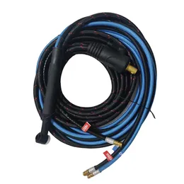 WP20 NR20 WP20F 4M Tig Welding Gun Torch Water Cooled Soft Cable Hose 35-70 Connector
