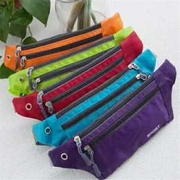 Bolsas de cintura Bolsa de esportes leves ao ar livre casual Oxford Utility Pack Pouch Pouch Ride Belt Ajustável para Caminhadas para Caminhadas